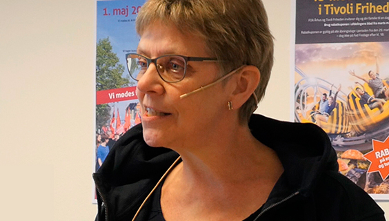 Inge Jensen Pedersen, formand for FOA Århus